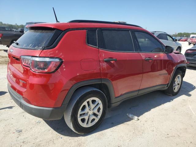 3C4NJCAB9JT254993 - 2018 JEEP COMPASS SPORT RED photo 3