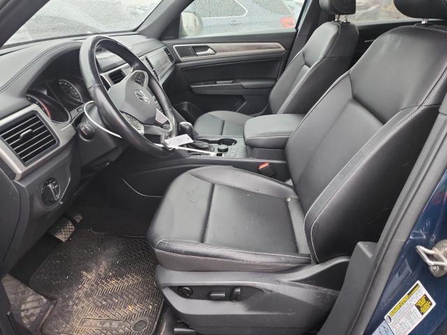 1V26E2CA7LC231099 - 2020 VOLKSWAGEN ATLAS CROS SE Синий фото 7