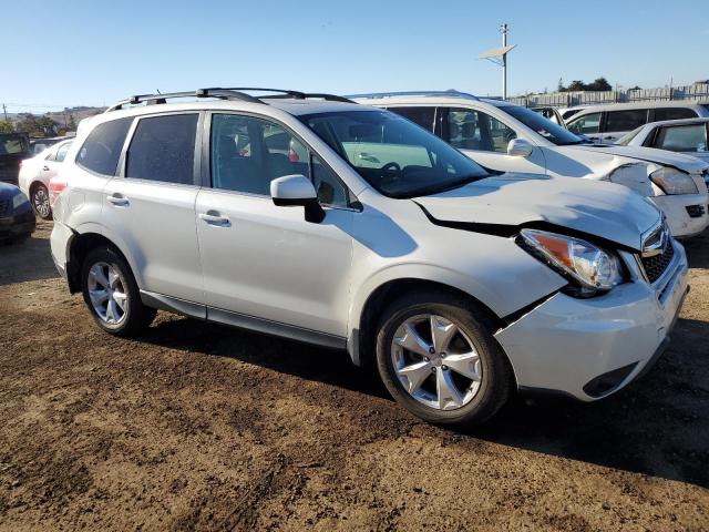 JF2SJAHC3EH444008 - 2014 SUBARU FORESTER 2.5I LIMITED WHITE photo 4