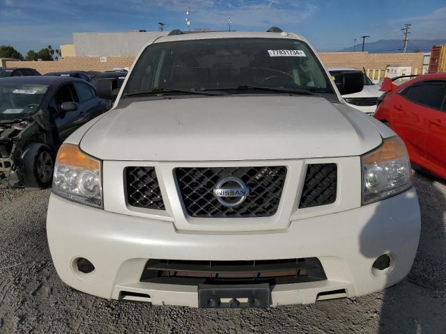 5N1AA0ND7EN613414 - 2014 NISSAN ARMADA SV WHITE photo 5