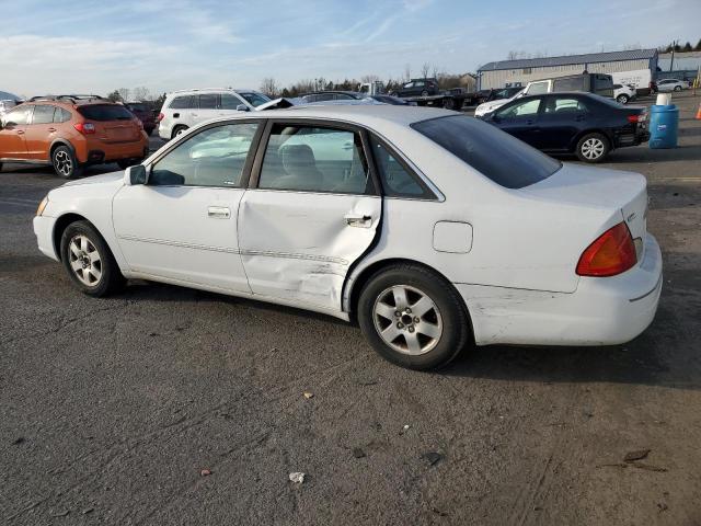 4T1BF28B02U225289 - 2002 TOYOTA AVALON XL WHITE photo 2