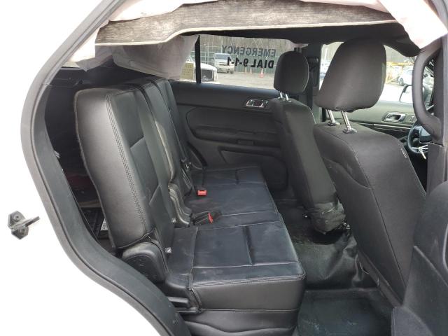 1FM5K8AR8JGA20514 - 2018 FORD EXPLORER POLICE INTERCEPTOR Weiß Foto 10