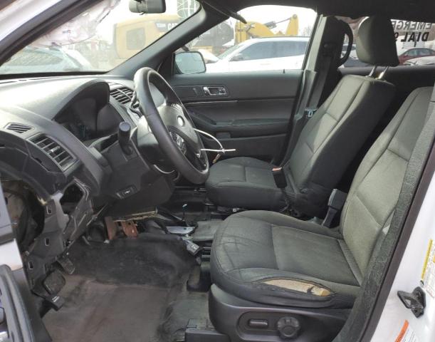 1FM5K8AR8JGA20514 - 2018 FORD EXPLORER POLICE INTERCEPTOR Weiß Foto 7