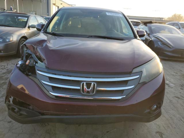 5J6RM4H53CL039262 - 2012 HONDA CR-V EX MAROON photo 5