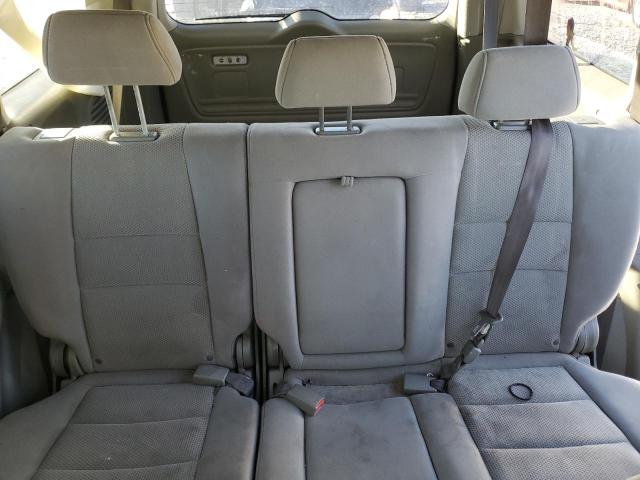 5FNYF28446B040256 - 2006 HONDA PILOT EX WHITE photo 10