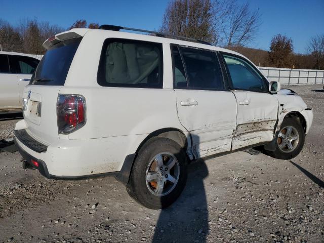 5FNYF28446B040256 - 2006 HONDA PILOT EX WHITE photo 3