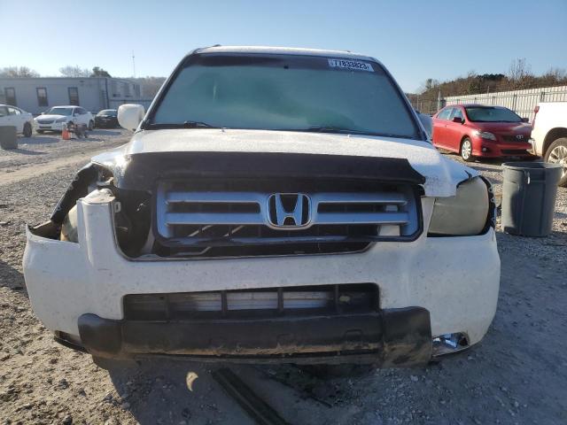 5FNYF28446B040256 - 2006 HONDA PILOT EX WHITE photo 5