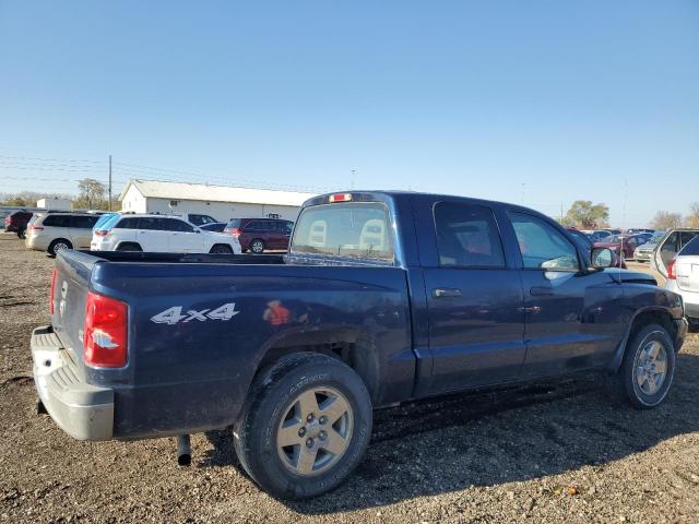 1D7HW48N86S645670 - 2006 DODGE DAKOTA QUAD SLT ლურჯი ფოტო 3
