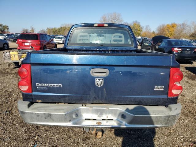 1D7HW48N86S645670 - 2006 DODGE DAKOTA QUAD SLT ლურჯი ფოტო 6