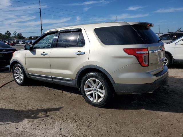 1FMHK7D87BGA91120 - 2011 FORD EXPLORER XLT BEIGE photo 2