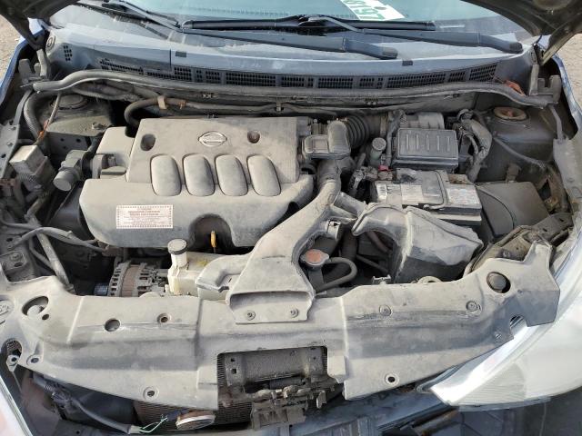 3N1BC13E57L438445 - 2007 NISSAN VERSA S BLUE photo 11