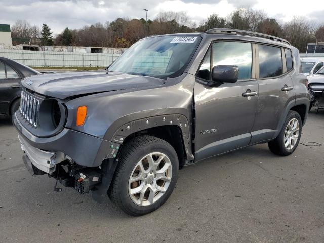 ZACCJBBB1JPH40866 - 2018 JEEP RENEGADE LATITUDE GRAY photo 1