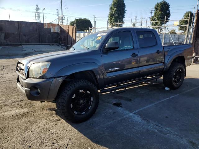 5TEJU4GN0AZ687032 - 2010 TOYOTA TACOMA DOUBLE CAB PRERUNNER GRAY photo 1