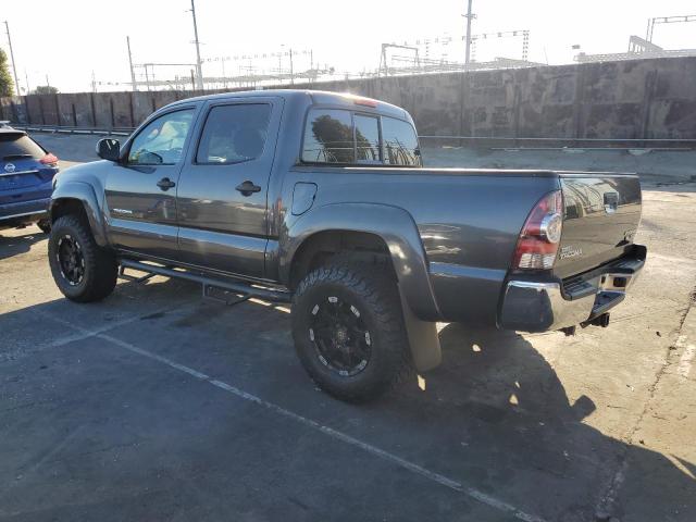 5TEJU4GN0AZ687032 - 2010 TOYOTA TACOMA DOUBLE CAB PRERUNNER GRAY photo 2