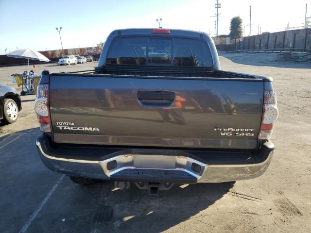 5TEJU4GN0AZ687032 - 2010 TOYOTA TACOMA DOUBLE CAB PRERUNNER GRAY photo 6