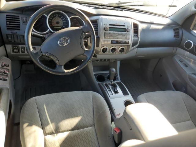 5TEJU4GN0AZ687032 - 2010 TOYOTA TACOMA DOUBLE CAB PRERUNNER GRAY photo 8