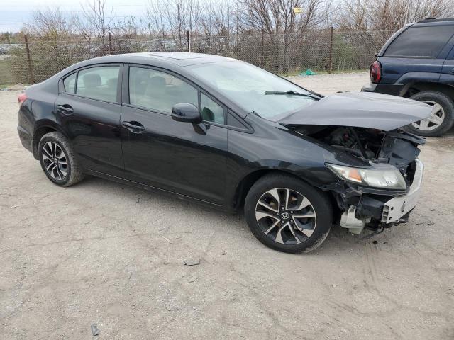 19XFB2F84DE065704 - 2013 HONDA CIVIC EX BLACK photo 4