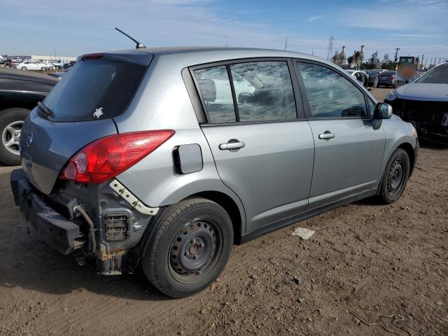 3N1BC13E28L447735 - 2008 NISSAN VERSA S GRAY photo 3