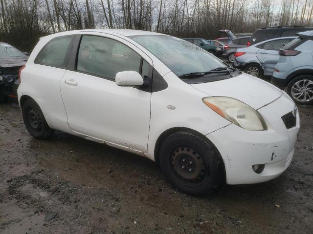 JTDJT903X75084755 - 2007 TOYOTA YARIS WHITE photo 4