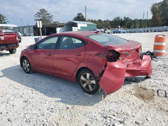 KMHDH4AE1DU972440 - 2013 HYUNDAI ELANTRA GLS RED photo 2