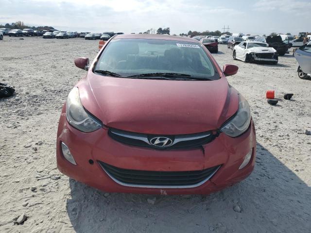 KMHDH4AE1DU972440 - 2013 HYUNDAI ELANTRA GLS RED photo 5