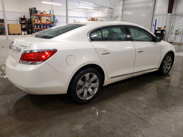 1G4GE5ED0BF331309 - 2011 BUICK LACROSSE CXS WHITE photo 3