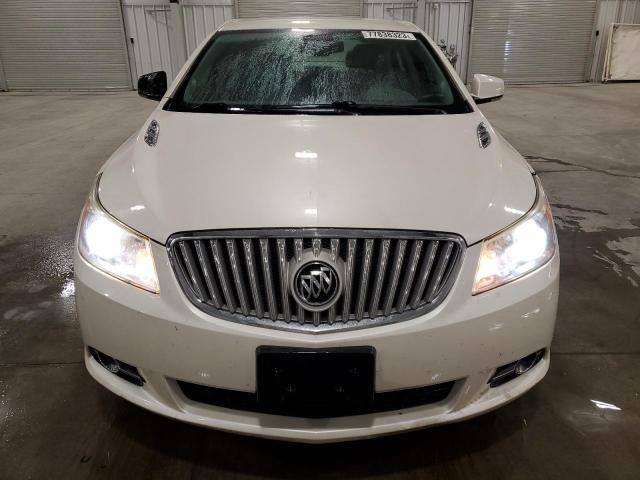 1G4GE5ED0BF331309 - 2011 BUICK LACROSSE CXS WHITE photo 5