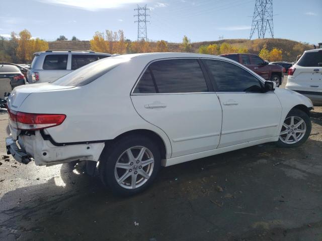 1HGCM66514A033615 - 2004 HONDA ACCORD EX WHITE photo 3