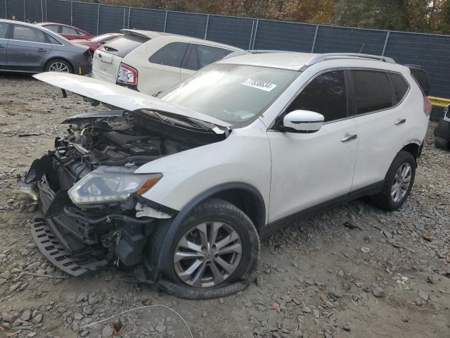 KNMAT2MV5GP614993 - 2016 NISSAN ROGUE S WHITE photo 1