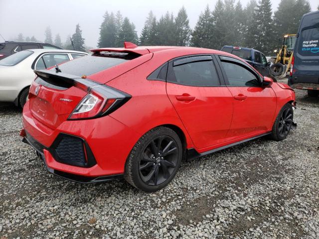 SHHFK7H42HU417605 - 2017 HONDA CIVIC SPORT 红色 照片 3