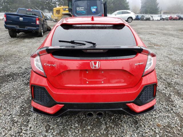 SHHFK7H42HU417605 - 2017 HONDA CIVIC SPORT 红色 照片 6