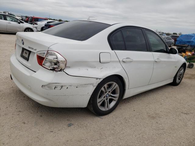 WBAVC93528K035743 - 2008 BMW 328 XI WHITE photo 3