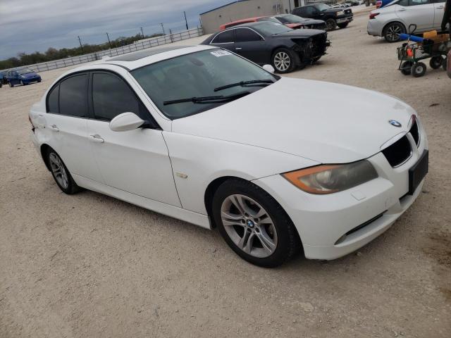 WBAVC93528K035743 - 2008 BMW 328 XI WHITE photo 4