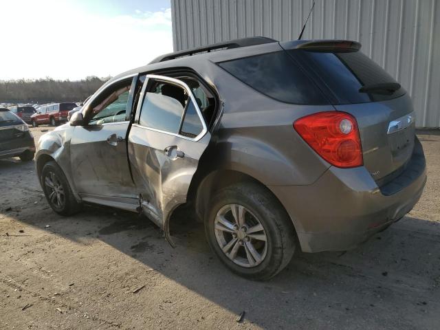 2CNFLEEC4B6455537 - 2011 CHEVROLET EQUINOX LT GRAY photo 2