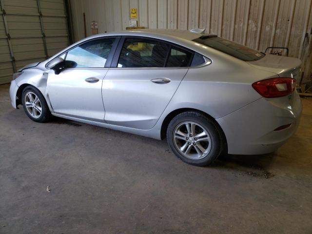 1G1BE5SM2H7236913 - 2017 CHEVROLET CRUZE LT SILVER photo 2