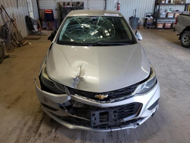 1G1BE5SM2H7236913 - 2017 CHEVROLET CRUZE LT SILVER photo 5