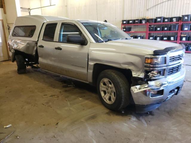 1GCVKREC2EZ287321 - 2014 CHEVROLET SILVERADO K1500 LT SILVER photo 4