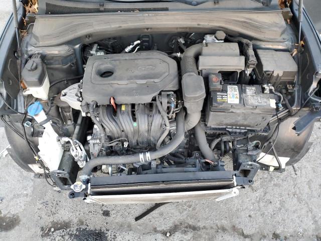 5NMS2CAD0KH096706 - 2019 HYUNDAI SANTA FE SE GRAY photo 11