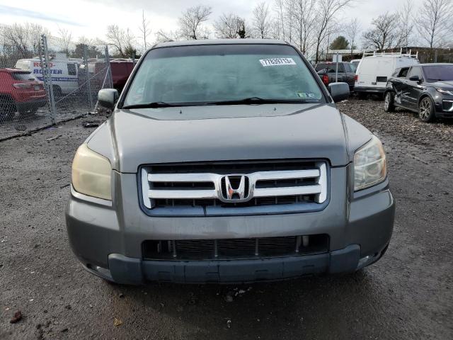 2HKYF18437H503341 - 2007 HONDA PILOT EX GRAY photo 5