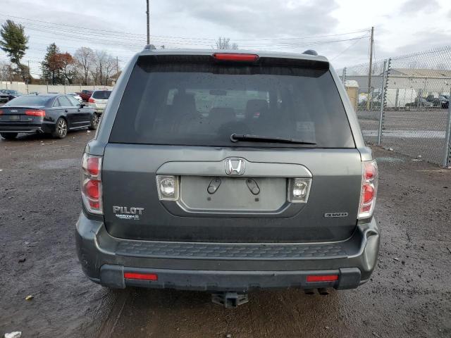 2HKYF18437H503341 - 2007 HONDA PILOT EX GRAY photo 6