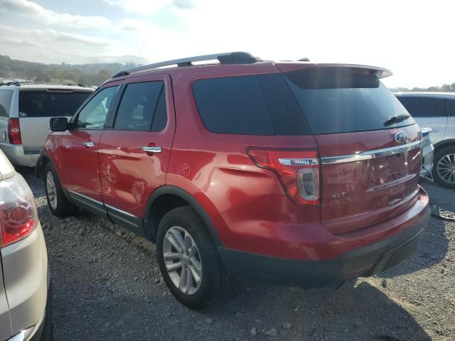 1FMHK8D83CGA67422 - 2012 FORD EXPLORER XLT RED photo 2