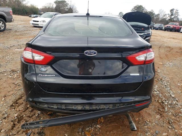 3FA6P0HD4GR310925 - 2016 FORD FUSION SE BLACK photo 6