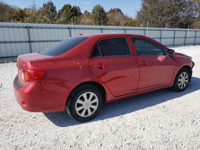 JTDBU4EE3AJ078938 - 2010 TOYOTA COROLLA BASE RED photo 3