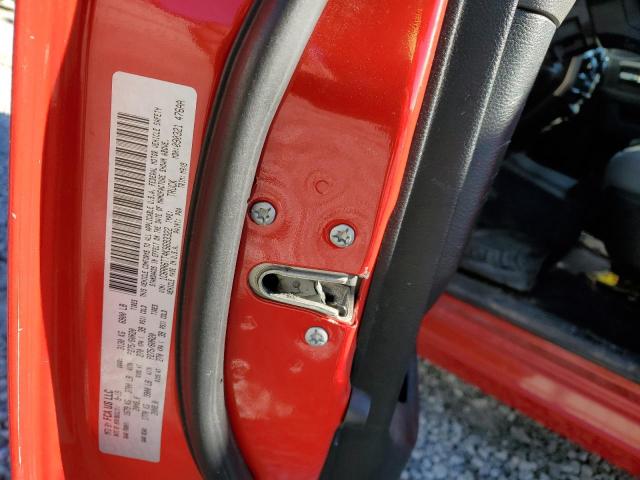 1C6RR6TT4KS693322 - 2019 RAM 1500 CLASS SLT წითელი ფოტო 12