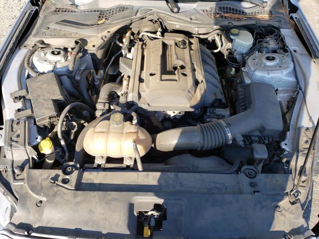 1FA6P8TH2F5312098 - 2015 FORD MUSTANG SILVER photo 11