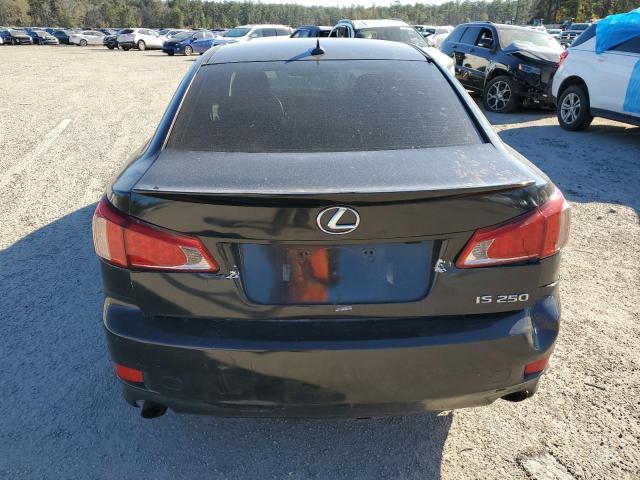 JTHBF5C2XB5130633 - 2011 LEXUS IS 250 BLACK photo 6