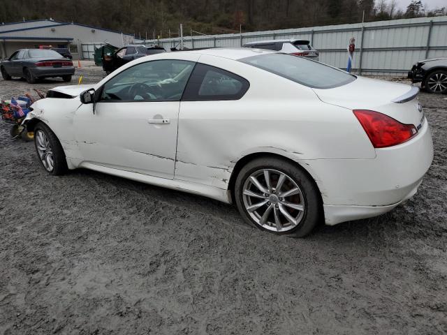 JN1CV6EL0BM262927 - 2011 INFINITI G37 WHITE photo 2