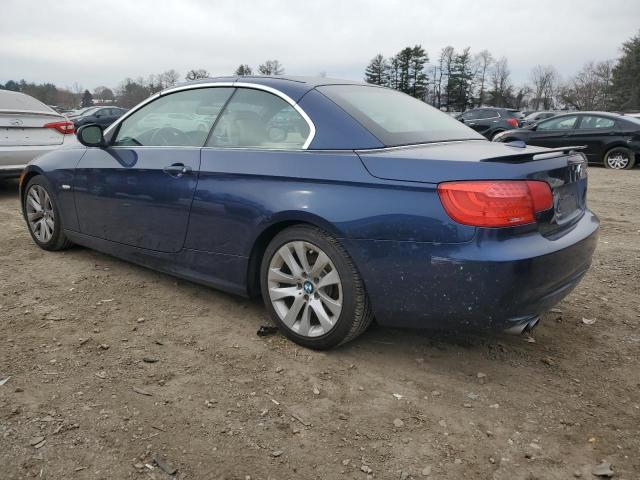 WBADW3C51BE538735 - 2011 BMW 328 I BLUE photo 2