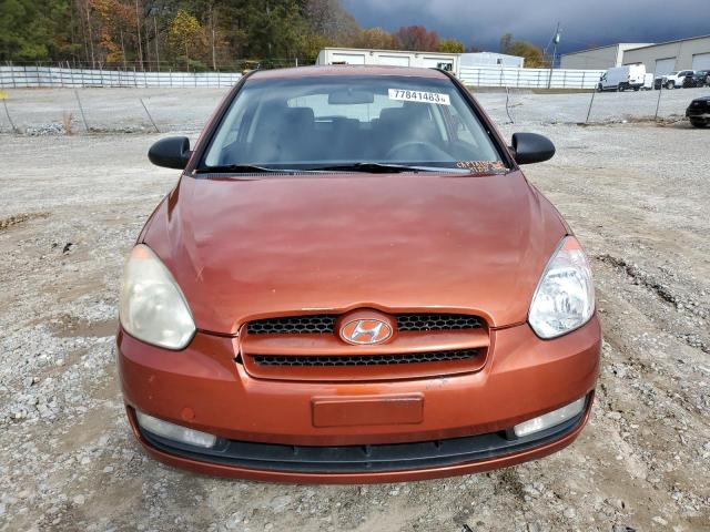 KMHCN36C09U134767 - 2009 HYUNDAI ACCENT SE ORANGE photo 5