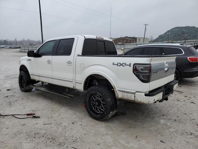 1FTFW1EF3DFC69415 - 2013 FORD F150 SUPERCREW WHITE photo 2